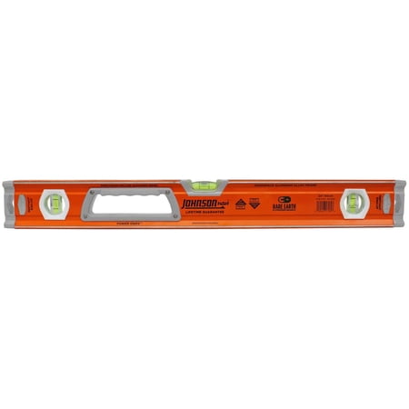 UPC: 0049448171828 | Johnson Level 1718-2400 Magnetic Heavy Duty Aluminum Box Level  24