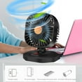thumbnail image 6 of XGFHYJEH Car Fan, Fan for Car, Portable Fan for Car, Car Fan for Dashboard, Usb Fan for Car, Car Fans that Blow Cold Air, Car Fans for Cooling inside a Car, 6 of 7