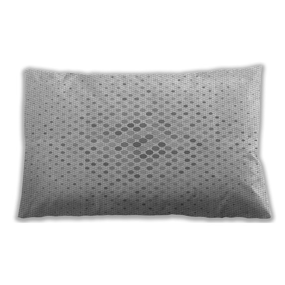 Ahgly Company Outdoor Rectangular Contemporary Lumbar Throw Pillow, 13 inch by 19 inch