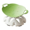 thumbnail image 4 of Silla giratoria infantil de fácil montaje, asiento de juego, juguete educativo sensorial para el desarrollo. Verde, 4 of 9