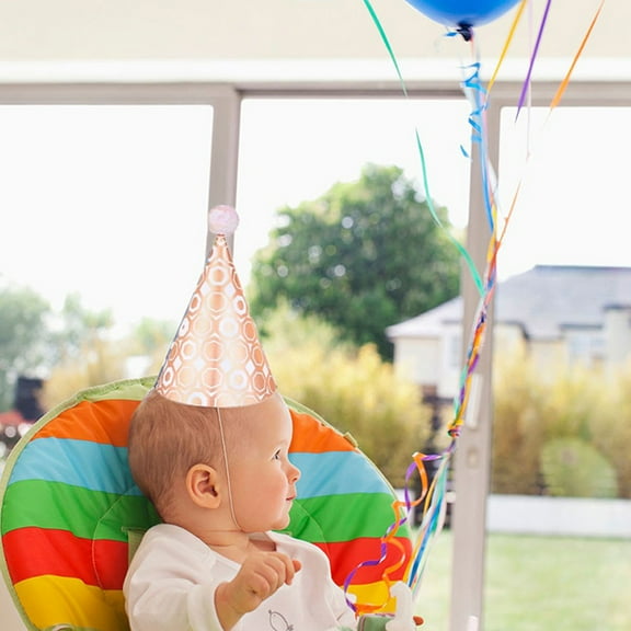 Worgeous Novelty Party Hats Birthday Party Supplies Hat Sequin 10Pcs