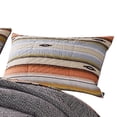 thumbnail image 5 of Benjara Reversible 2 Piece Twin Size Quilt Set with Stripes Pattern- Multicolor, 5 of 6