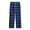 i3 Blue, variant on Men' s Flannel Pajama Pants Plaid PJ Bottoms Soft Warm Cotton Lounge Sleepwear with Pockets PJ Pants for Men