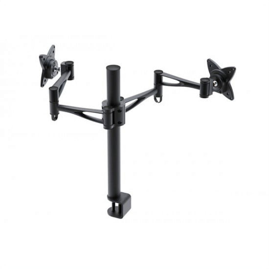 3 Way Adjustable Tilting Dual Desk Mount Bracket for LCD LED (Max 33Lbs, 10~23 inch)
