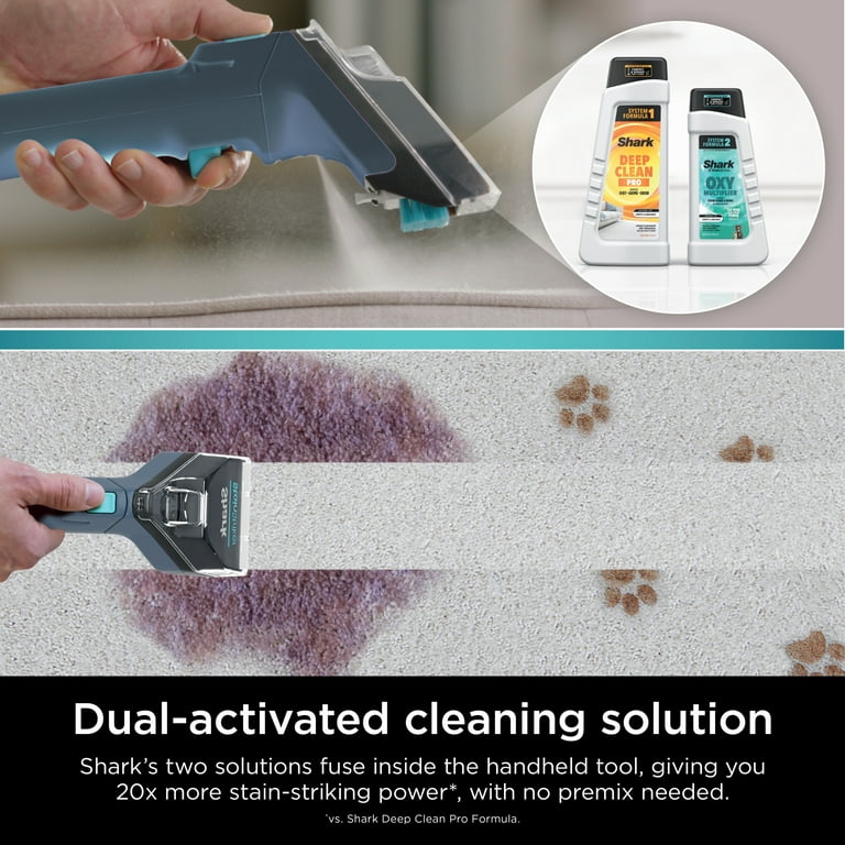 Shark StainStriker Portable Carpet & Upholstery Cleaner, Spot, Stain and Odor Elminator, PX200, Navy