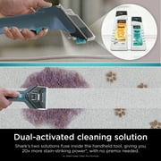 Shark StainStriker Portable Carpet, Upholstery & Area Rug Cleaner, Pet Friendly, Stain & Odor Remover, Perfect for Car Interiors, 2 Tools, PX200 Navy