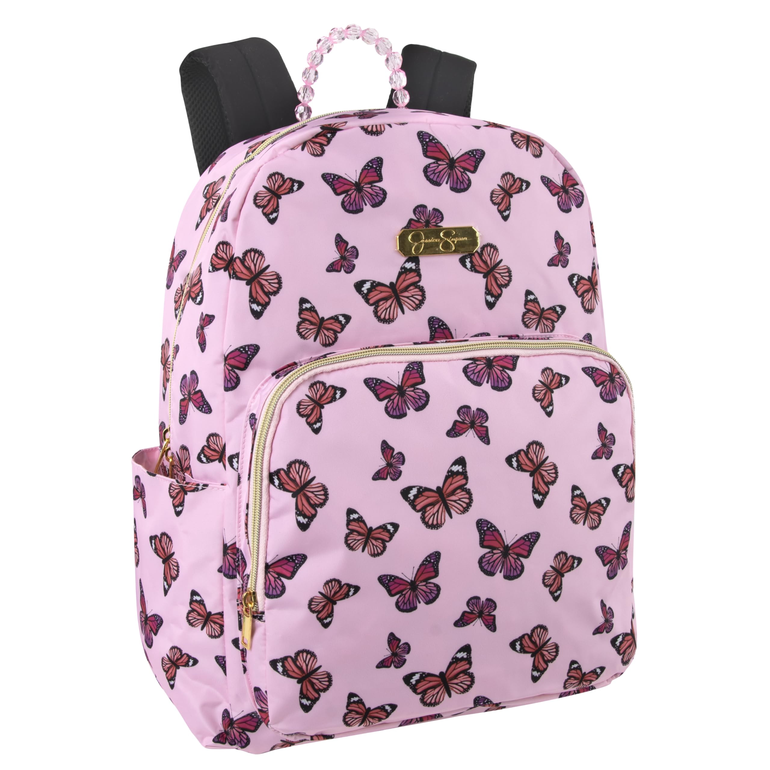 Seven Times Six The Simpsons Mini Backpack For Women | All-Over Character Print With Pom Zipper Pull & Multiple Compartments - View #4