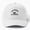 White, variant on Even Baddies Get Saddies Cat Baseball Cap, Feline Mood Quote Design, Classic Hat
