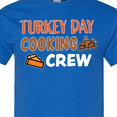 thumbnail image 4 of Inktastic Thanksgiving Turkey Day Cooking Crew with Turkey and Pumpkin Pie T-Shirt, 4 of 5