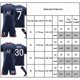 thumbnail image 2 of 22-23 Paris Saint G ermain Away Gray Kids Football Shirt No. 30 Messi 24, 2 of 5