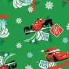 Springs Creative Cars Fabric, 44" x 15yds, Double Rolled, Christmas Fuel-Tide Fun