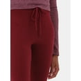 thumbnail image 4 of No Boundaries Brushed Ribbed Flare Pants, Women’s, 4 of 5