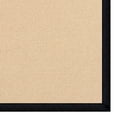 thumbnail image 3 of Linon Empire Machine Tufted Wool 2'6"x12' Rug in Natural and Black Leather, 3 of 6