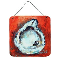 Carolines Treasures MW1321DS66 Char Broiled Oyster Wall or Door Hanging Prints 6x6 multicolor