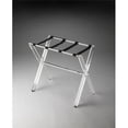 thumbnail image 1 of Butler Specialty Company 3237140 Crystal Clear Acrylic Luggage Rack, 1 of 2