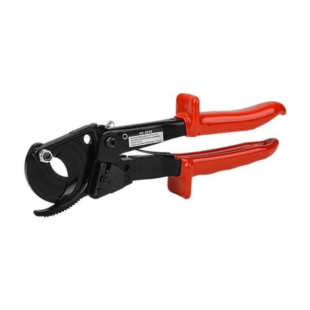 de cables con trinquete,Alicates versátiles portátiles para cortar cables con trinquete,Pelacables con mango antideslizante,herramienta para cortar cables,Tijeras para cables