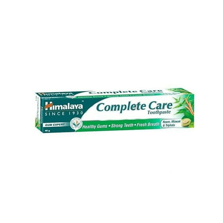 Himalaya Complete Care 300g (150g x 2, Pack of 2) Toothpaste | & Strong Teeth | With Neem, Miswak & Triphala