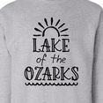 thumbnail image 3 of Inktastic Lake of the Ozarks Sun and Lake Adult Sweatshirt, 3 of 4