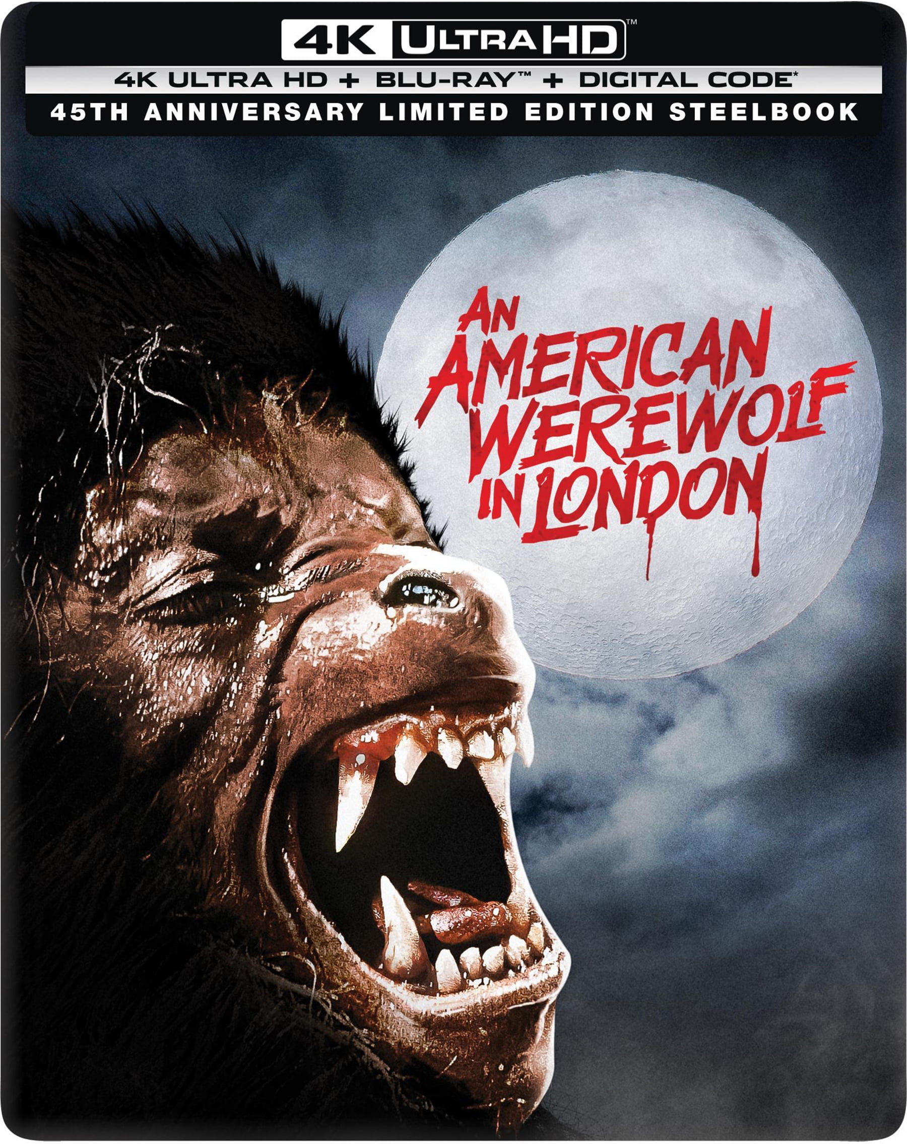 An American Werewolf in London (Steelbook) (4K Ultra HD + Blu-ray + Digital Copy), Horror, Universal