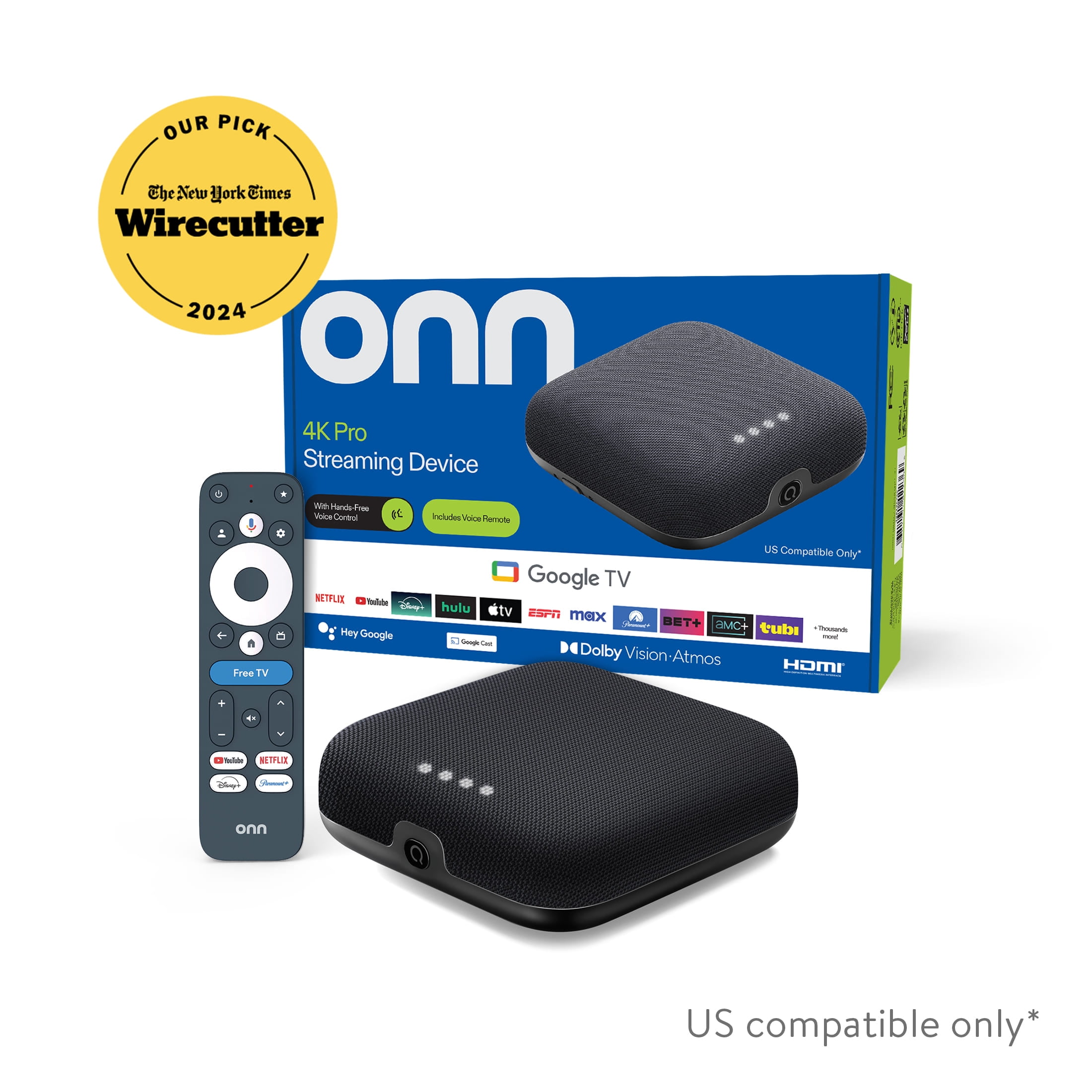 Free Shipping! Google 4K HDR Streaming Device with Voice