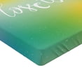 thumbnail image 2 of Ambesonne Saying Fitted Sheet, Romantic LGBT Community, Twin Size, Multicolor, 2 of 3