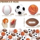 thumbnail image 2 of Pelotas antiestrés Oleitodh Sports, 60 unidades, para niños, con 4 estilos, 2 of 9