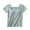 Black, variant on Women's Soft Casual Breathable Short Sleeve Pajama Top Built In Bra Ribbed Knit Solid Color Sleep Top Pink, XL