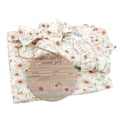 thumbnail image 3 of Baby Essentials 0 Months Newborn Girls Romper Footie Gift Set with Headband, Blanket & Wooden "Welcome Sweet Girl" Announcement Sign in Daisy Pink, 3 of 7