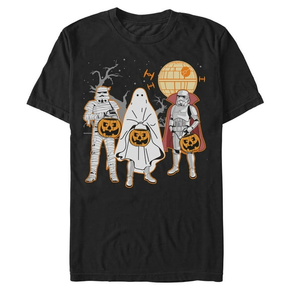 Mens Star Wars Stormtroopers Trick Or Treat Season T Shirt
