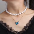 thumbnail image 1 of unbranded 2Ud Collar Pendiente De Para Mujer Con De Aleación Y Detalles Pulidos, 1 of 8