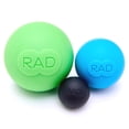 thumbnail image 1 of Set de Bolas de Masaje RAD rounds Azul para Liberación Miofascial y Recuperación, 1 of 6