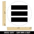 thumbnail image 2 of Rectangle Trio Self-Inking Rubber Stamp Ink Stamper - Lime Green Ink - Mini 1/2 Inch, 2 of 7
