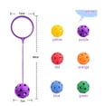 thumbnail image 7 of Ankle Skip Ball for Kids，Matte Finish, Multi-Hole Design — A Portable Agility Training Rope and Foldable Fitness Tool Suitable for Both Indoor and Outdoor Use., 7 of 7