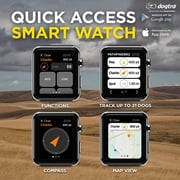 Dogtra Pathfinder 2 GPS Dog Tracker E Collar - 9 Mile Range, Waterproof, Free App, No Monthly Fees