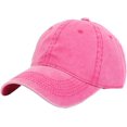 thumbnail image 1 of LinYooLi Casquette de Baseball Rétro Unie pour Femmes Hommes Sensation Denim Tendance Chapeau Crâne Réglable Toutes Saisons Décontracté, 1 of 5