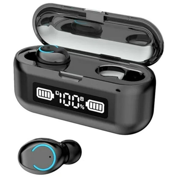 Fralugio Audífonos Manos Libres Bluetooth 5.0 F9 Ulight Power Bank True Wireless Fralugio Sport