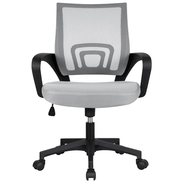 Black Details about   Smilemart Mid-Back Mesh Adjustable Ergonomic Office Chair 
