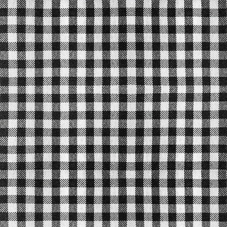 Burlington Small Storage Basket Liners, Black Gingham