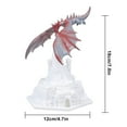 thumbnail image 3 of Fwttom Equilibrium Dragons Desk Lamp Stereoscopic Printing Home Gift Desk Lamp LED Nightlight, 3 of 9