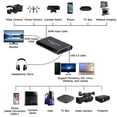 thumbnail image 6 of 4K HDMI Video Capture Card, USB3.0 1080P 60FPS Video Recorder, Game Capture Card for Streaming and Broadcasting, Works with Switch, Xbox Series X/S, Xbox One X/S, PS4, PS5, OBS, Camera, PC, 6 of 9