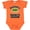 Orange, variant on Inktastic Baseball Is My Favorite Season Boys or Girls Baby Bodysuit