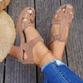 thumbnail image 5 of Closed Toe Sandals for Women 2026 Summer Ankle Strap Orthopedic Wedge Sandals with Arch Support Comfortable Wide Width Beach Sandal Hollow Out Breathable Outdoor Casual Walking Shoes, 5 of 9
