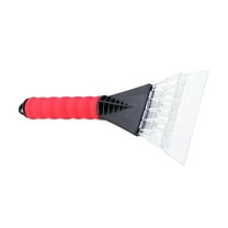unbranded  Ice Scraper Snow Shovel for Car Windscreen Covers Frost Pusher Red