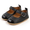 thumbnail image 6 of IROINNID Baby Infant Kids Non-Slip Walking Shoes Soft Rubber Sole Press Buckle New-Born Flat Shoes, Size 0-15M, 6 of 6