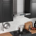 thumbnail image 6 of HisoHu Wall Mount Range Hood, 30 Inch 780 CFM Stainless Steel Kitchen Chimney Vent, 4 Speed Gesture Sensing & Touch Control Switch Panel Exhaust Hood with Dimmable LED lights(A01-30"), 6 of 6
