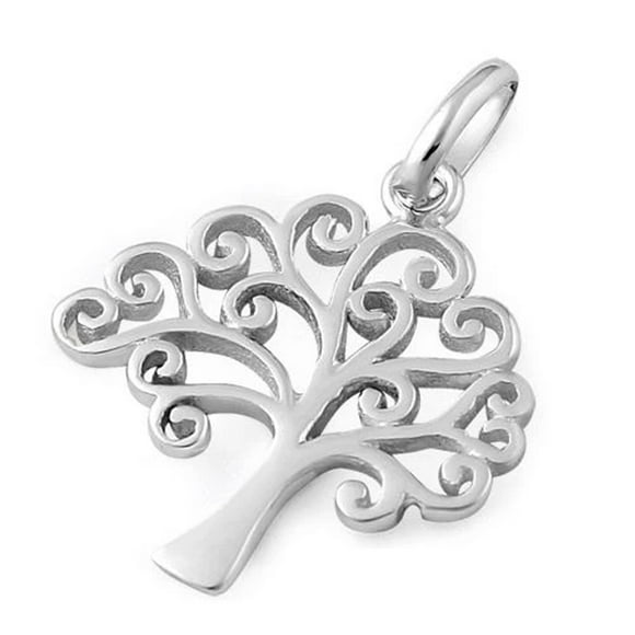 Life Of Tree 925 Sterling Silver Pendant Jewelry