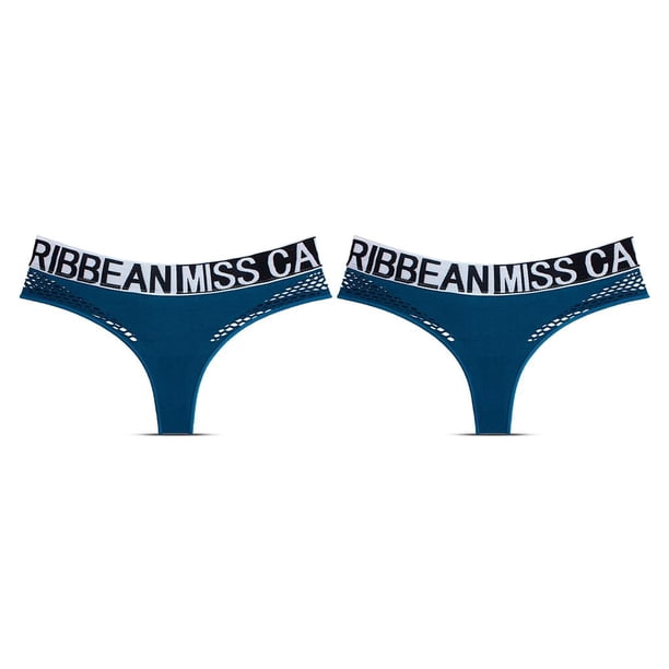 Tanga de mujer Jumpingount 2Conjunto Verde SG malla sin costuras ahueca hacia fuera ropa interior