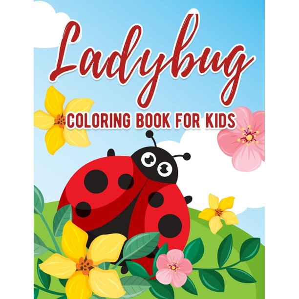 Download Ladybug Coloring Book For Kids Ages 4 8 Bug Insect Preschool Children Kids Toddler Girl Boy Learning Activity Paperback Walmart Com Walmart Com