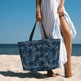 thumbnail image 5 of Rocae Hawaiian Style for Large Women's Waterproof Beach Bag Tote with 7 Pockets Pool Bag for Travel Gym Vacation, 5 of 6