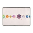 thumbnail image 4 of XMXY Area Rugs Doormat Outdoor Entrance, Colorful Planets Facecloth Non-slip Floor Mat Rug for Living Room Kitchen Sink Area Indoor,36"x24", 4 of 9
